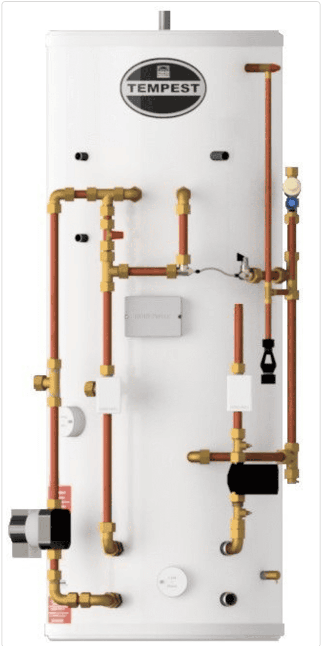 Telford Universal 150L/50L Pre-Plumbed Cylinder with buffer